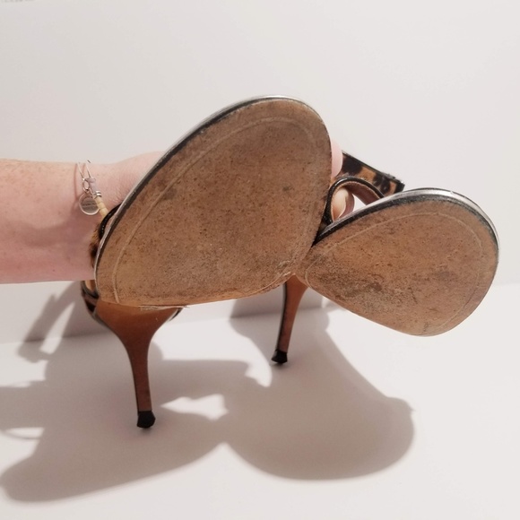 Givenchy Nadia Heels With Leopard Print Calf Hair - Picture 5 of 8